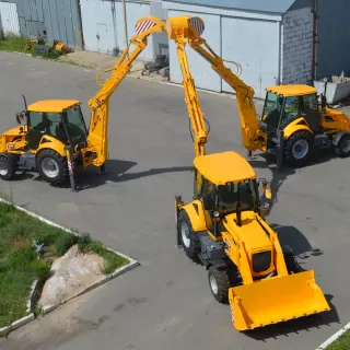 Экскаватор-погрузчик ДЭМ 310