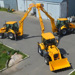 Экскаватор-погрузчик ДЭМ 310