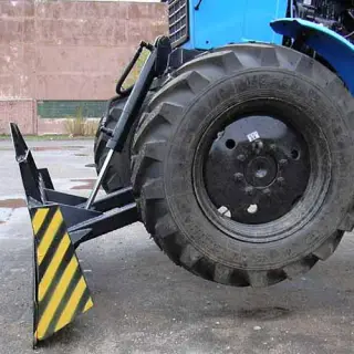 Отвал бульдозерный жесткий