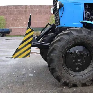 Отвал бульдозерный жесткий