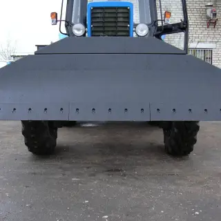 Отвал бульдозерный жесткий