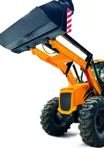 Экскаватор-погрузчик ДЭМ 510 (на равновеликих колесах с крабовым ходом)